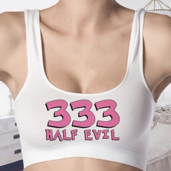 333 Half Evil Bralettes- Croptops – Tank Top - Bra